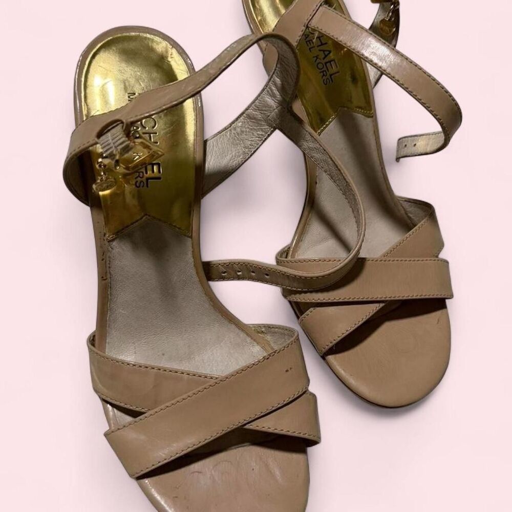 🇺🇸 Michael Kors Women's Tan heels